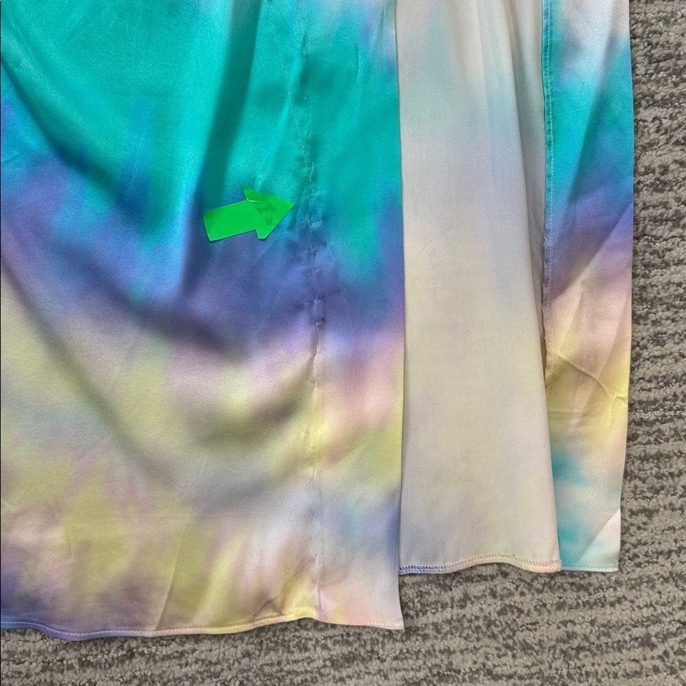 Retrofete Marlene Dress in Multi Tie Dye XL - Picture 14 of 15